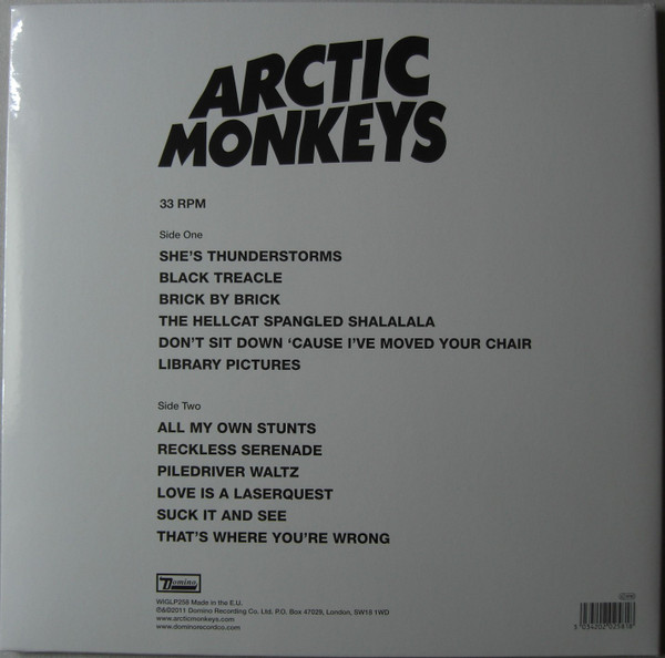 Виниловая пластинка Arctic Monkeys – Suck It And See LP - рис.1
