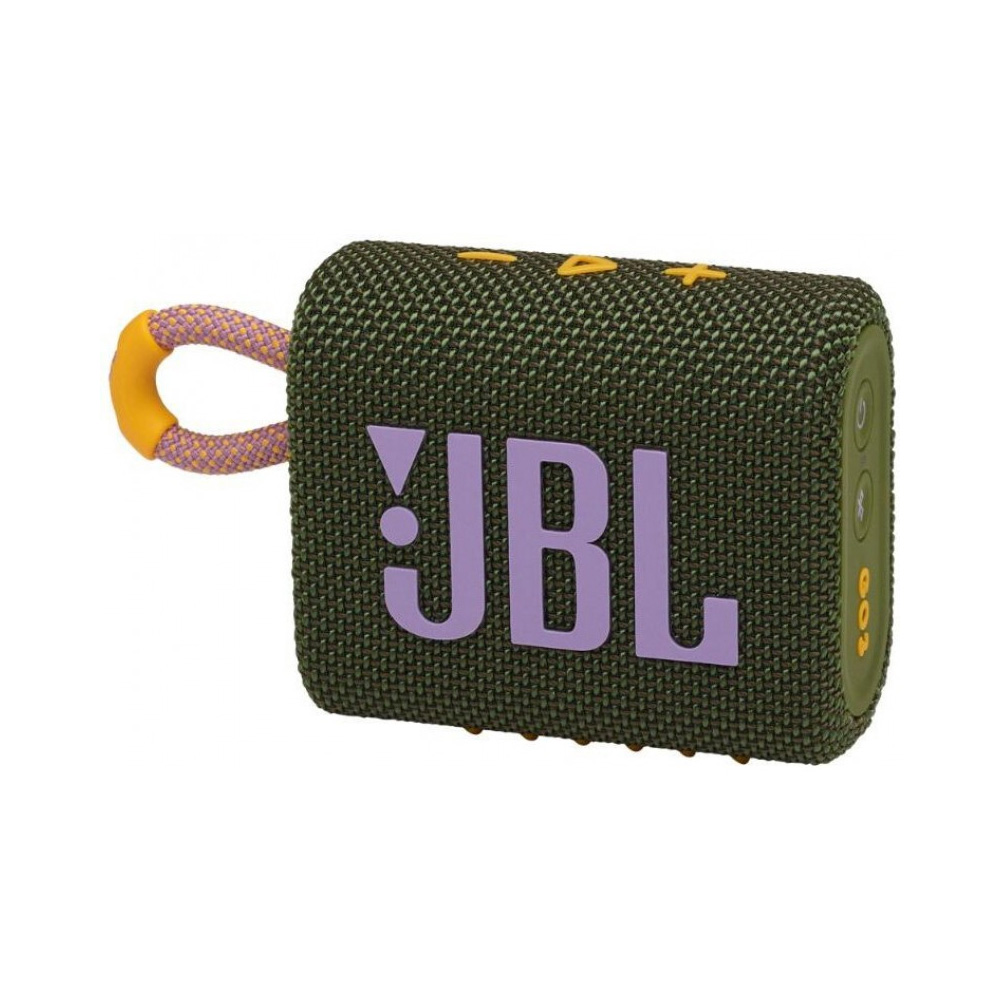 Портативная колонка JBL Go 3 Green - фото 4