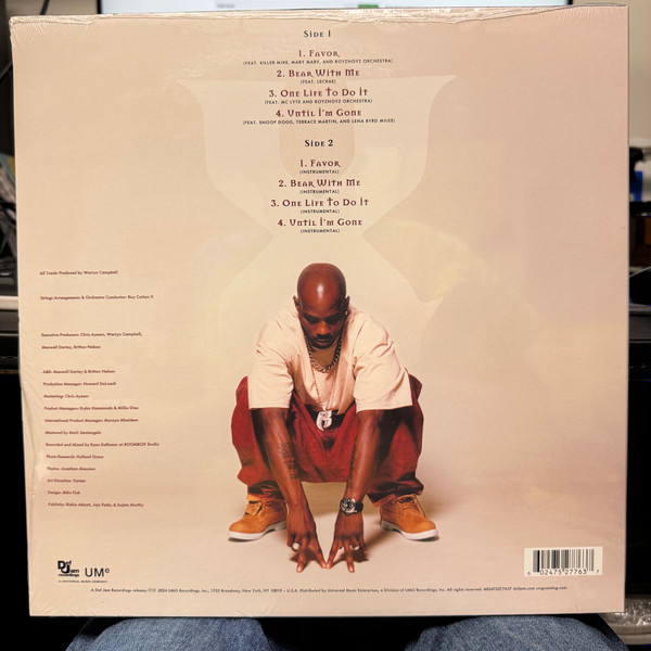 Виниловая пластинка DMX – Let Us Pray: Chapter X LP - рис.1