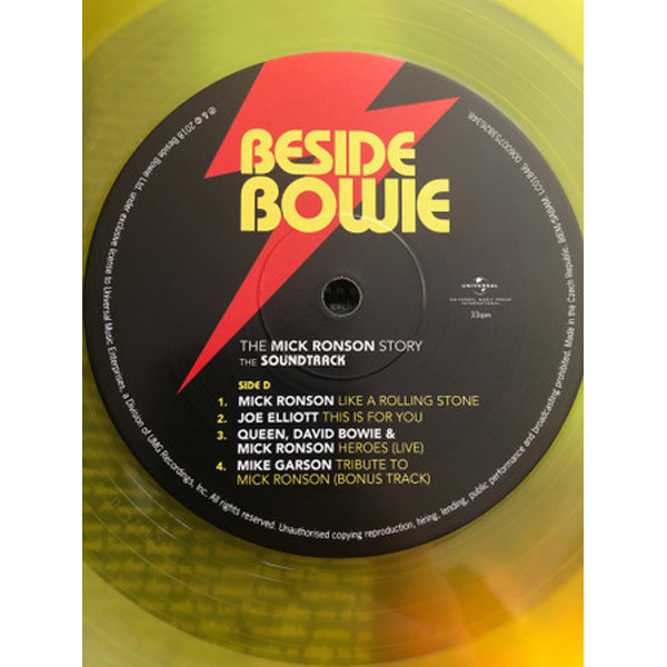 Виниловая пластинка Beside Bowie - The Mick Ronson Story 2LP Yellow - рис.6