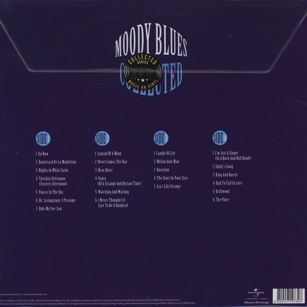 Виниловая пластинка Moody Blues - Collected - рис.1