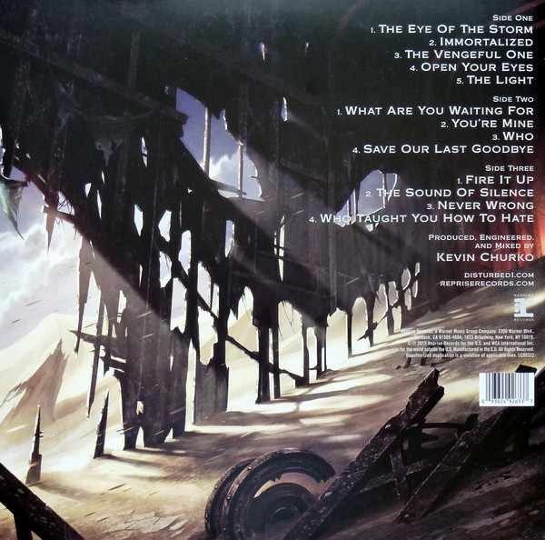 Виниловая пластинка Disturbed - Immortalized - рис.2