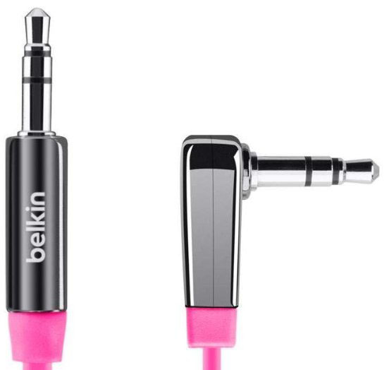 Кабель Belkin Mixit Flat Audio Cable Pink - рис.3