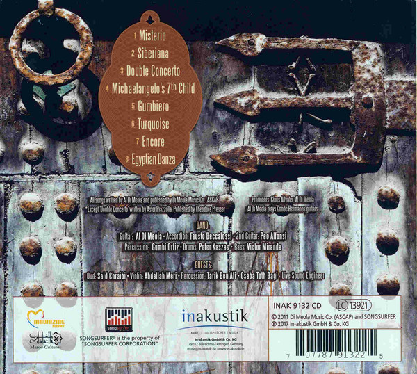 Виниловая пластинка Al Di Meola ‎– Morocco Fantasia LP - рис.1