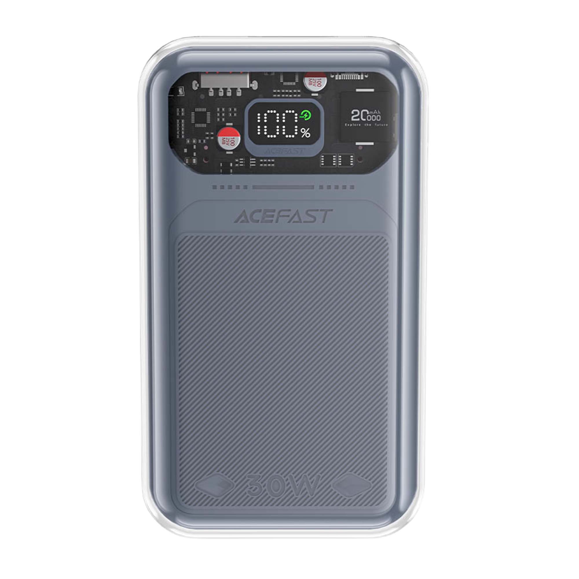 Портативный аккумулятор ACEFAST M2-20000 Mica Gray