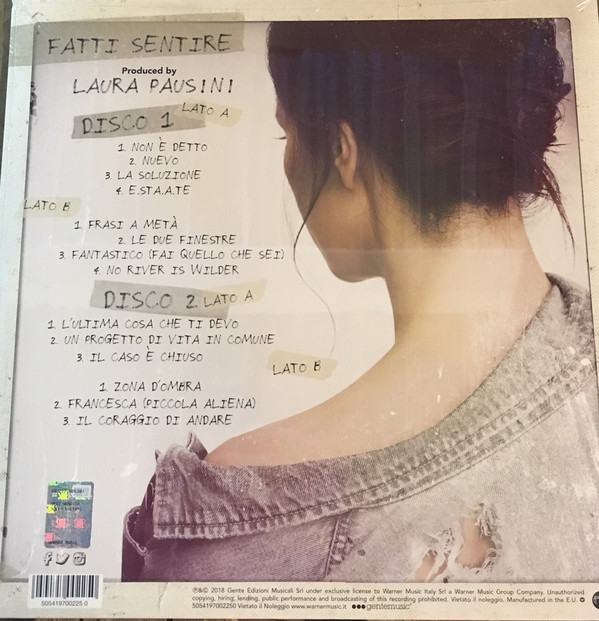 Виниловая пластинка Laura Pausini - Fatti Sentire - рис.2