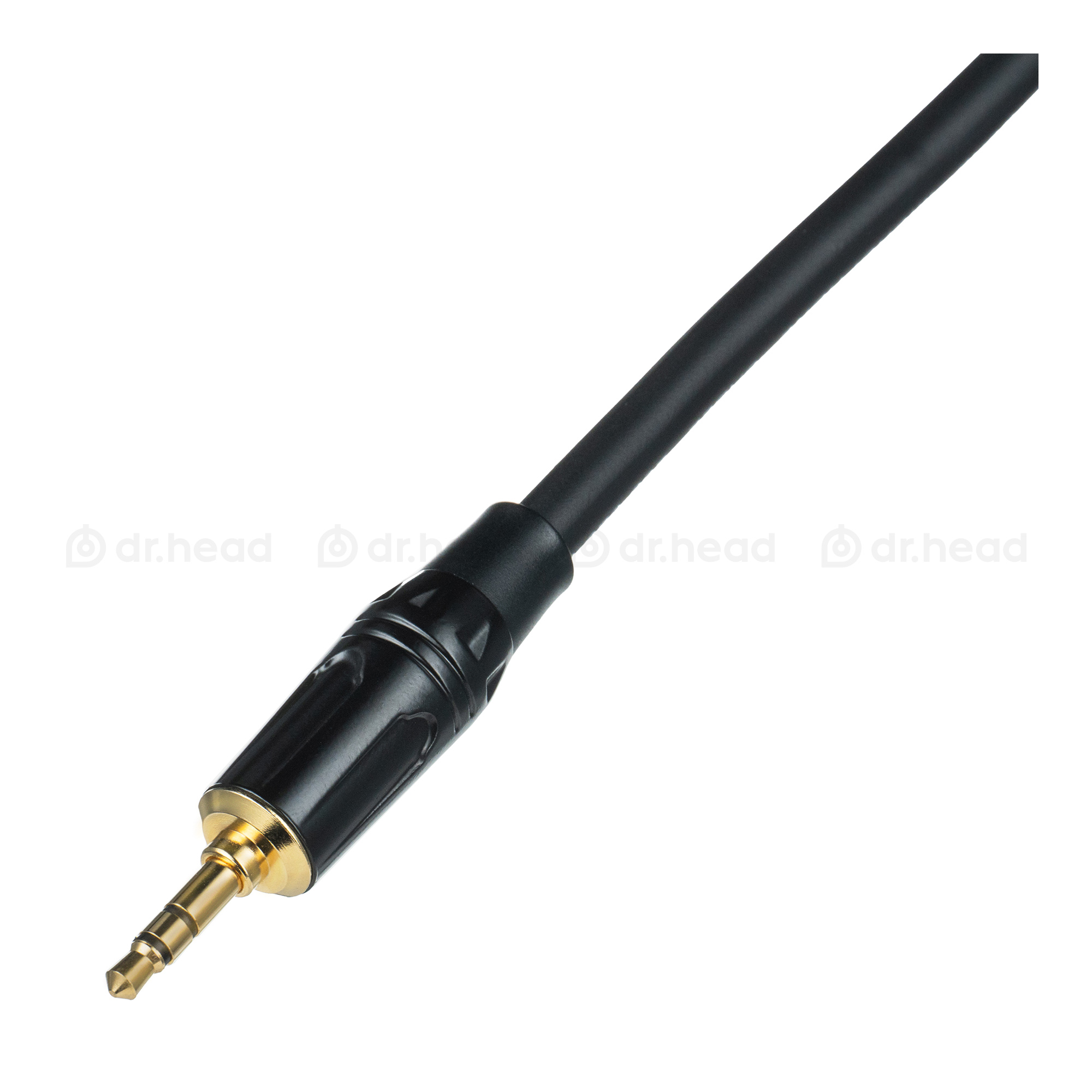 Кабель HeadMade Viper 2RCA - 3.5mm Black 1m - фото 3