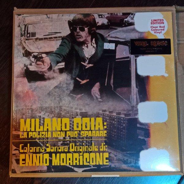 

Пластинка Ennio Morricone, – Milano Odia: La Polizia Non Puo Sparare - Clear Red - LP