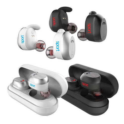 Беспроводные наушники Elari NanoPods Sport Black - рис.7