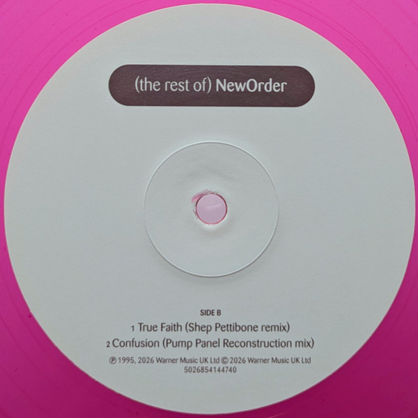 Виниловая пластинка New Order - (The Rest Of) NewOrder (Pink) - 3LP - рис.4