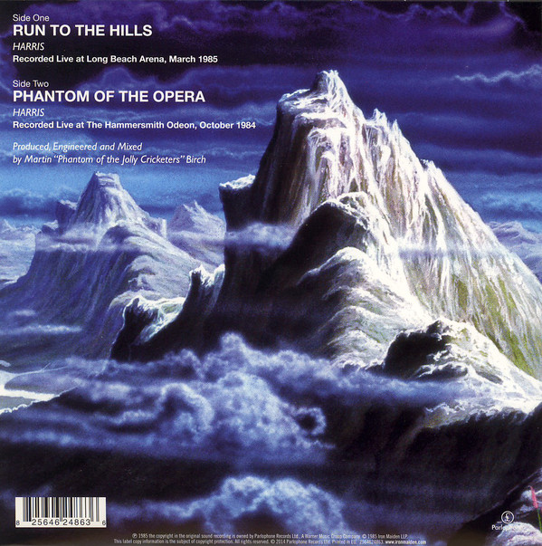 Виниловая пластинка Iron Maiden - Run To The Hills - рис.1