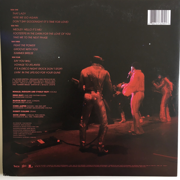Виниловая пластинка The Isley Brothers - Groove With You... Live - рис.1