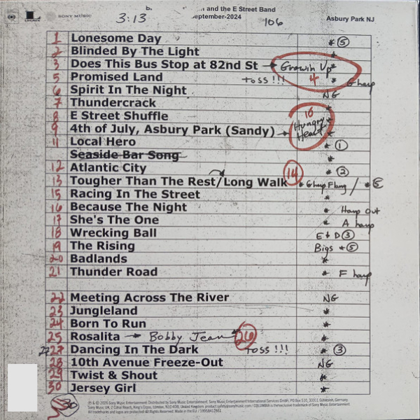 Бокс-сет Springsteen & E Street Band – Live From Asbury Park - 2024 (Box-set) - 5LP - рис.1