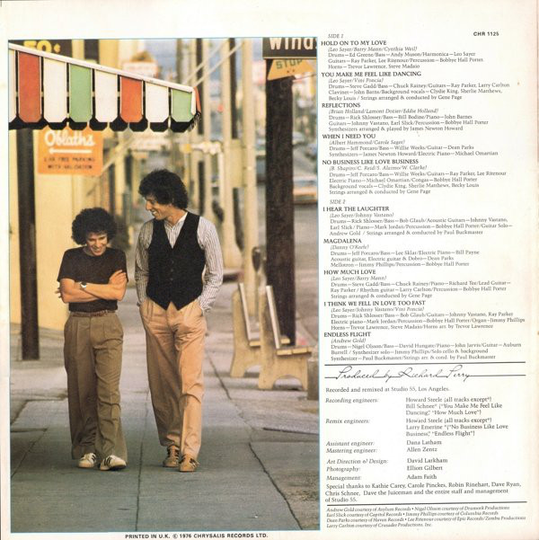 Виниловая пластинка Leo Sayer - Endless Flight LP - рис.1