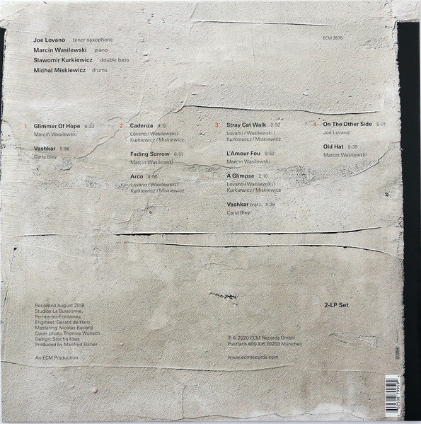 Виниловая пластинка Marcin Wasilewski Trio, Joe Lovano – Arctic Riff 2LP - рис.1