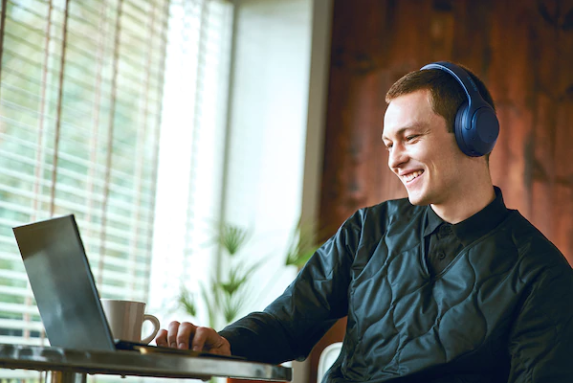 Беспроводные наушники Sony WH-XB900N Blue - рис.13