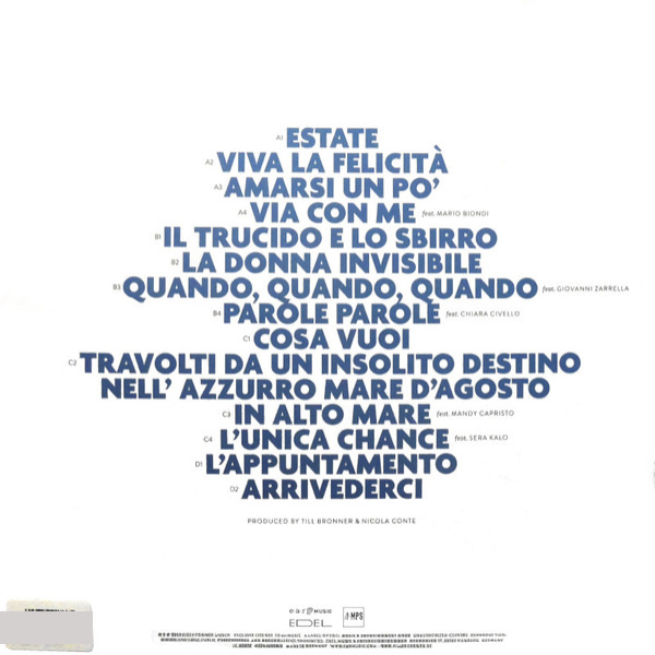 Виниловая пластинка Till Bronner – Italia - 2LP - рис.2