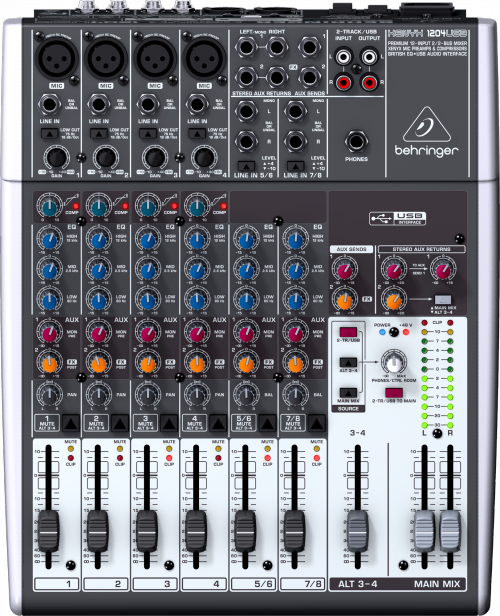 Микшерный пульт BEHRINGER 1204USB - рис.0