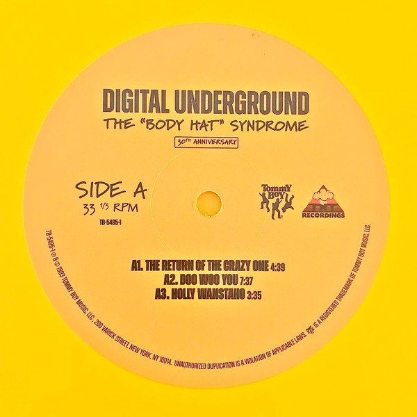 Виниловая пластинка Digital Underground – The "Body-Hat" Syndrome (coloured) - 2LP - рис.15