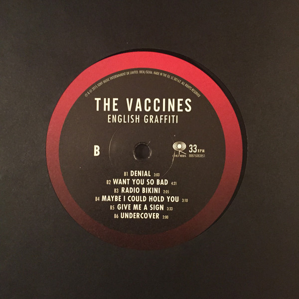 Виниловая пластинка The Vaccines - English Graffiti - рис.3