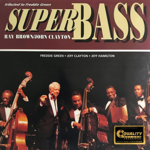 Виниловая пластинка Ray Brown, John Clayton – Super Bass LP - рис.0