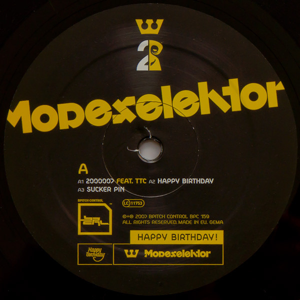 Виниловая пластинка Modeselektor - Happy Birthday! - рис.2