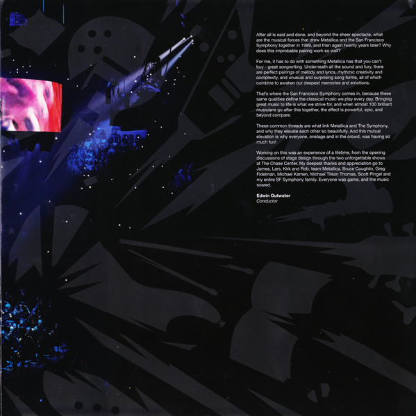 Виниловая пластинка Metallica & San Francisco Symphony – S&M2 4LP - рис.24