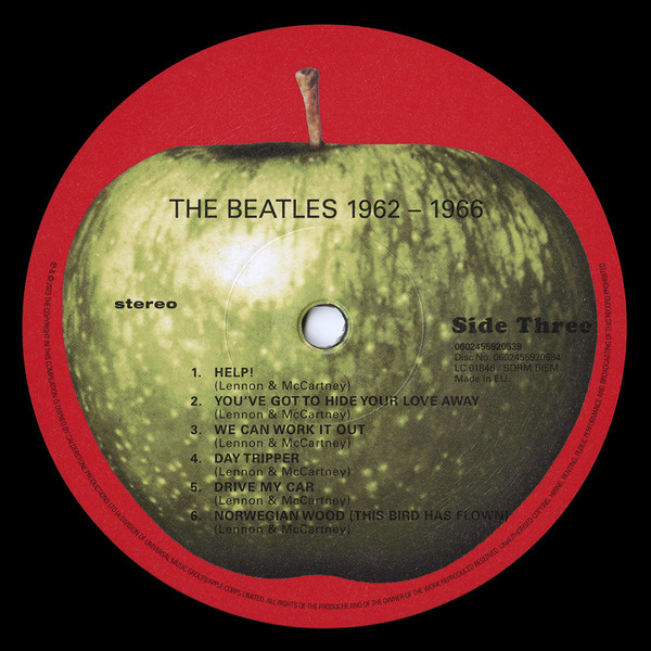 Виниловая пластинка The Beatles – 1962-1966 - 3LP - рис.4