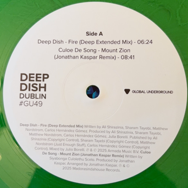 Виниловая пластинка Deep Dish - Dublin (coloured) - 3LP - рис.3
