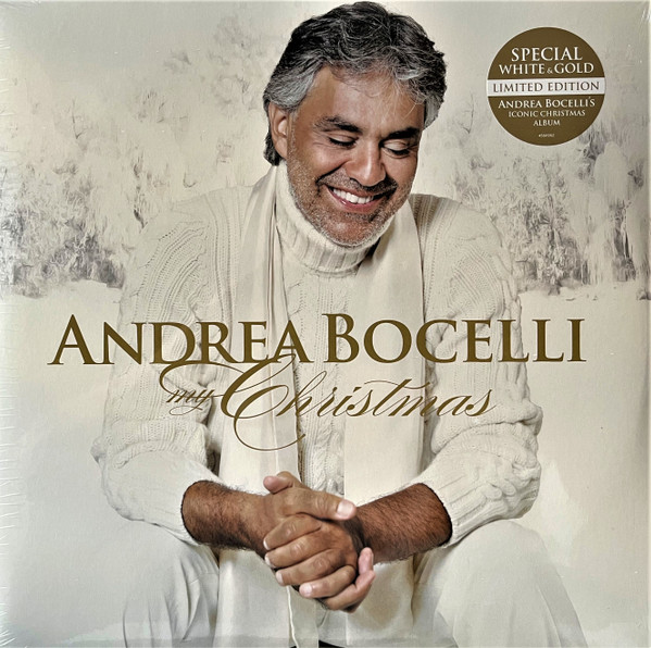 Виниловая пластинка Andrea Bocelli – My Christmas - White, Gold - 2LP - рис.0