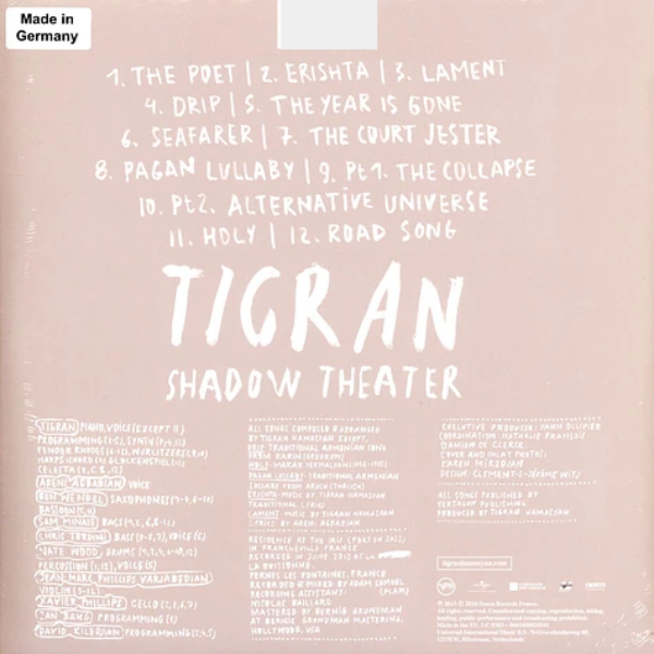 Виниловая пластинка Tigran Hamasyan – Shadow Theater - 2LP - рис.2