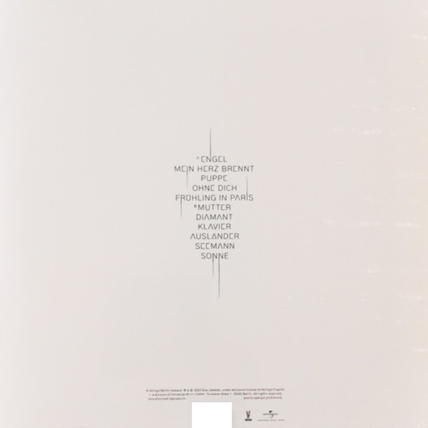 Виниловая пластинка Duo Jatekok - Plays Rammstein (coloured) LP - рис.2