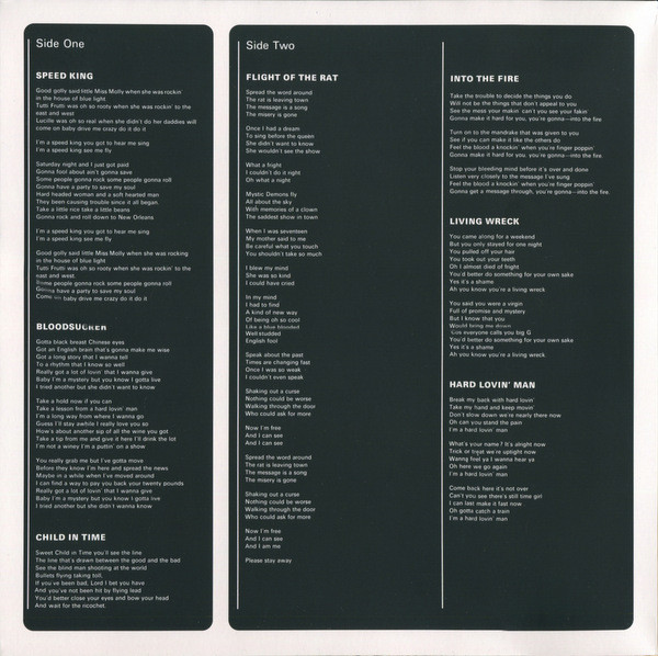 Виниловая пластинка Deep Purple – Deep Purple In Rock Coloured Purple LP - рис.1