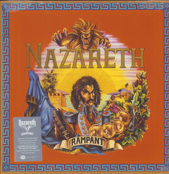 Виниловая пластинка Nazareth – Rampant (Coloured Blue) LP - рис.0