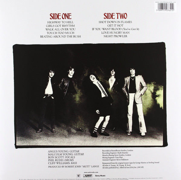 Виниловая пластинка AC/DC – Highway To Hell LP - рис.1