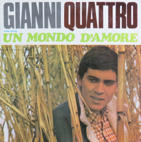 Виниловая пластинка Gianni Morandi – Gianni Quattro - Un Mondo D'Amore - LP - рис.0