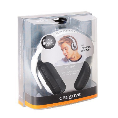 Наушники Creative HQ-1600 white - рис.2