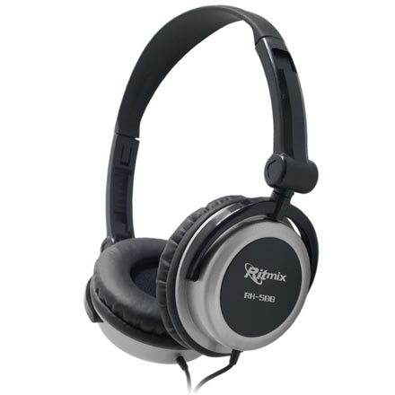 Наушники RITMIX RH-508 grey - рис.0