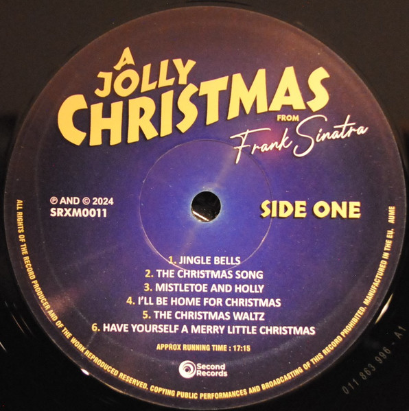 Виниловая пластинка Frank Sinatra - A Jolly Christmas From Frank Sinatra LP - рис.2