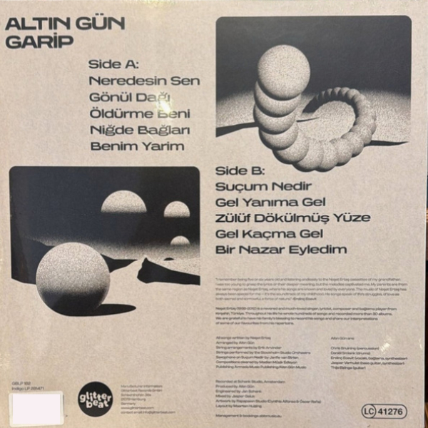 Виниловая пластинка Altın Gun – Garip (Gold) LP - рис.1