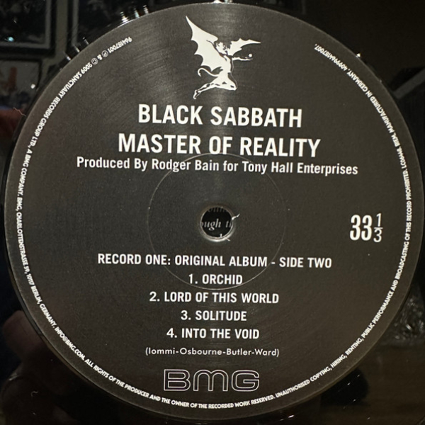 Виниловая пластинка Black Sabbath – Master Of Reality (Deluxe) - 2LP - рис.4