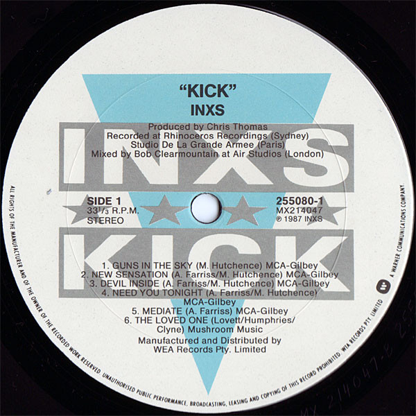 Виниловая пластинка INXS - Kick LP - рис.2