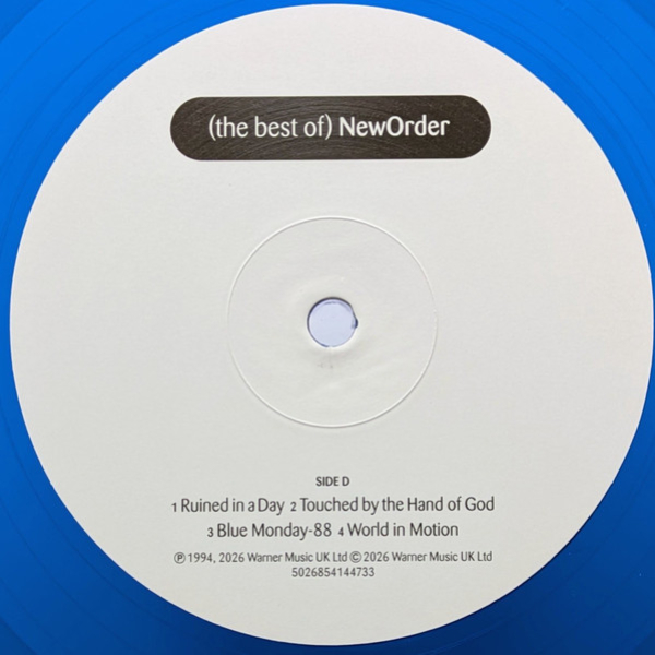 Виниловая пластинка New Order - (The Best Of) NewOrder (Blue) - 2LP - рис.5