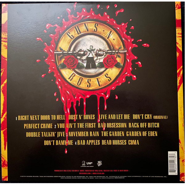 Виниловая пластинка Guns N Roses - Use Your Illusion I Remastered 2022 LP - рис.2