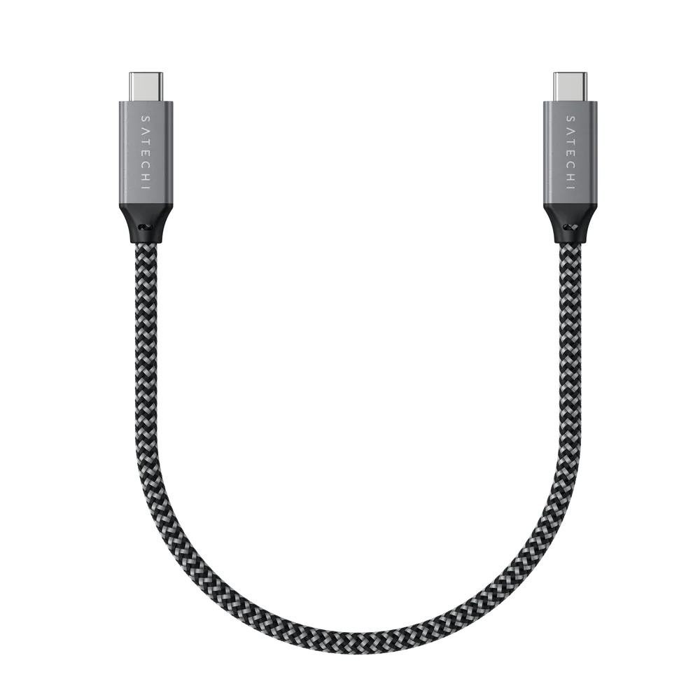 Кабель Satechi USB4 Type-C Space Grey - фото 1