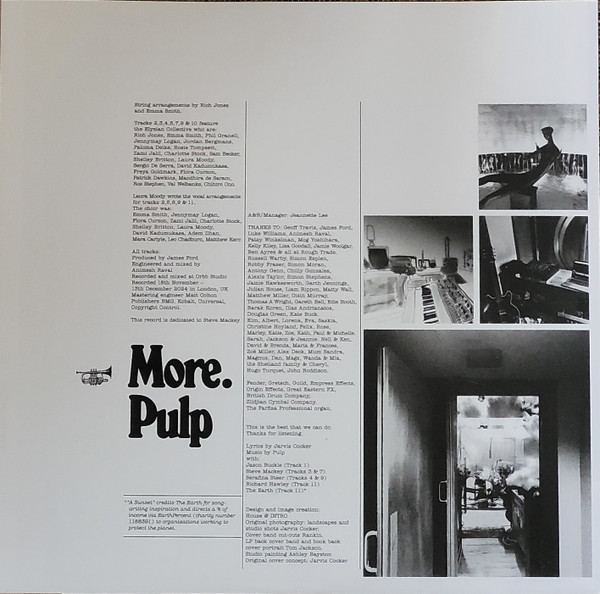 Виниловая пластинка Pulp – More. LP - рис.3