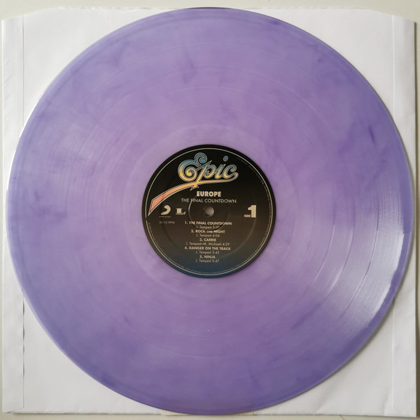 Виниловая пластинка Europe - The Final Countdown (coloured) LP - рис.2