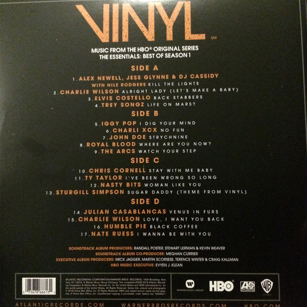 Виниловая пластинка Various - Vinyl: The Essentials: Best Of Season 1 (Music From The HBO Original Series) - рис.1