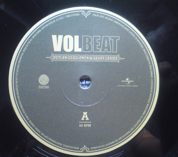 Виниловая пластинка Volbeat - Outlaw Gentlemen & Shady Ladies - рис.3