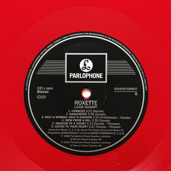 Виниловая пластинка Roxette – Look Sharp! (LP) - рис.3